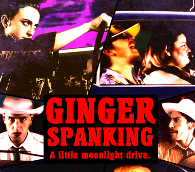Ginger Spanking - A little moonlight drive